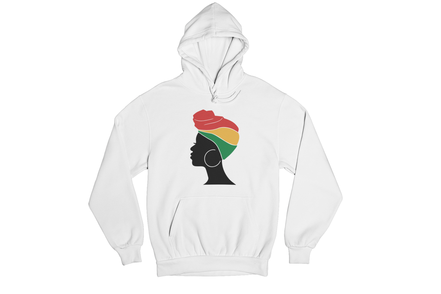 Graphic Headwrap Hoodie