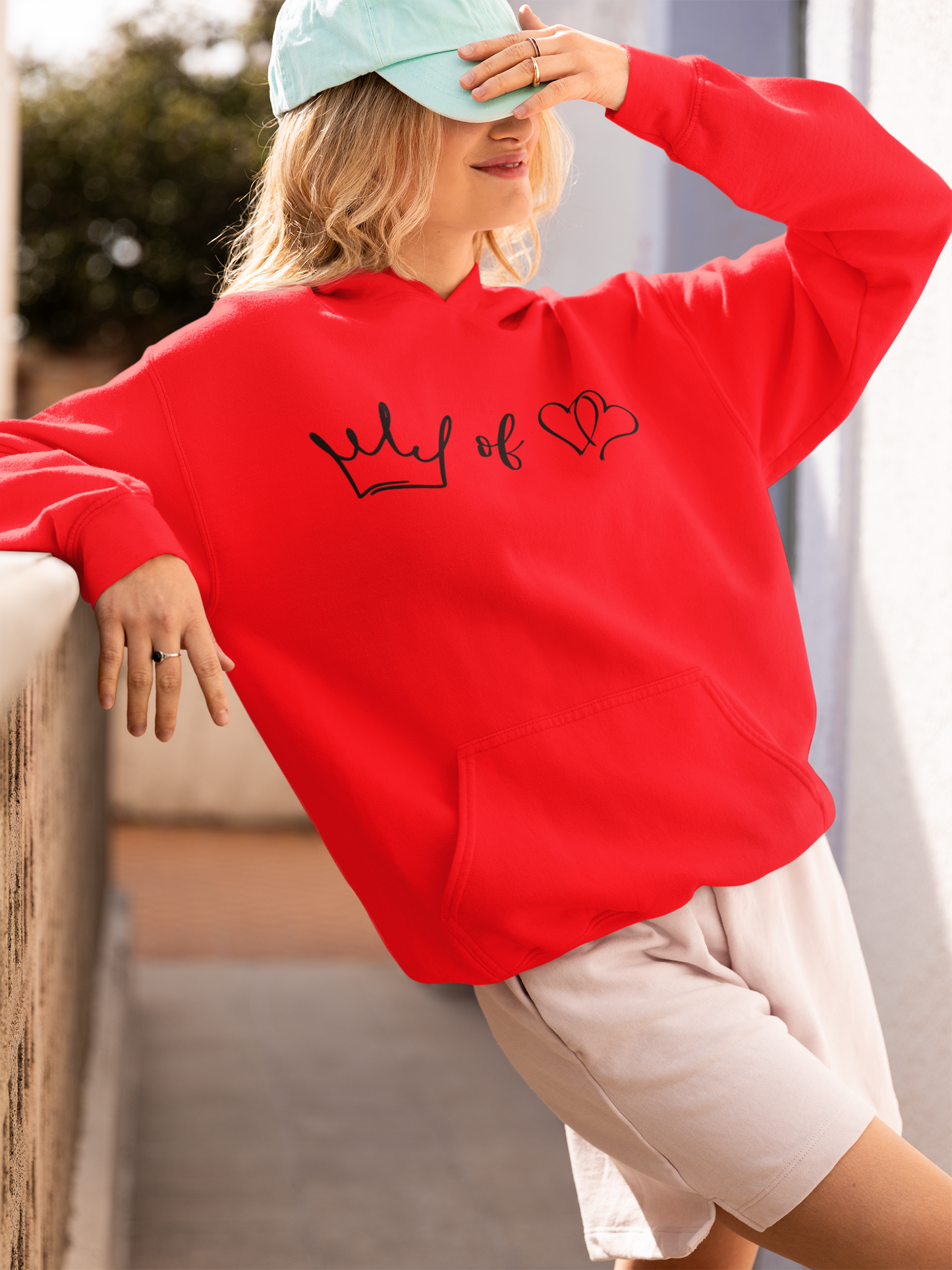 Queen of Hearts Hoodie