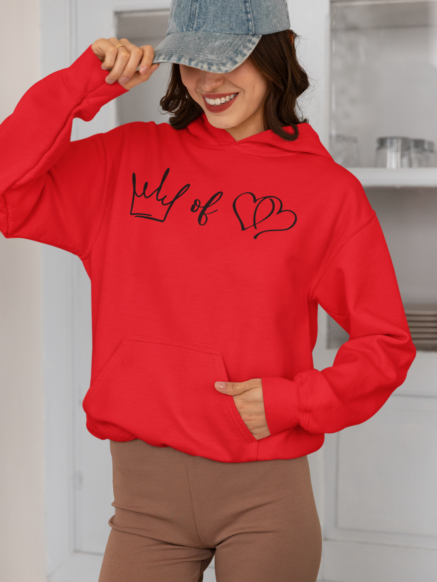 Queen of Hearts Hoodie
