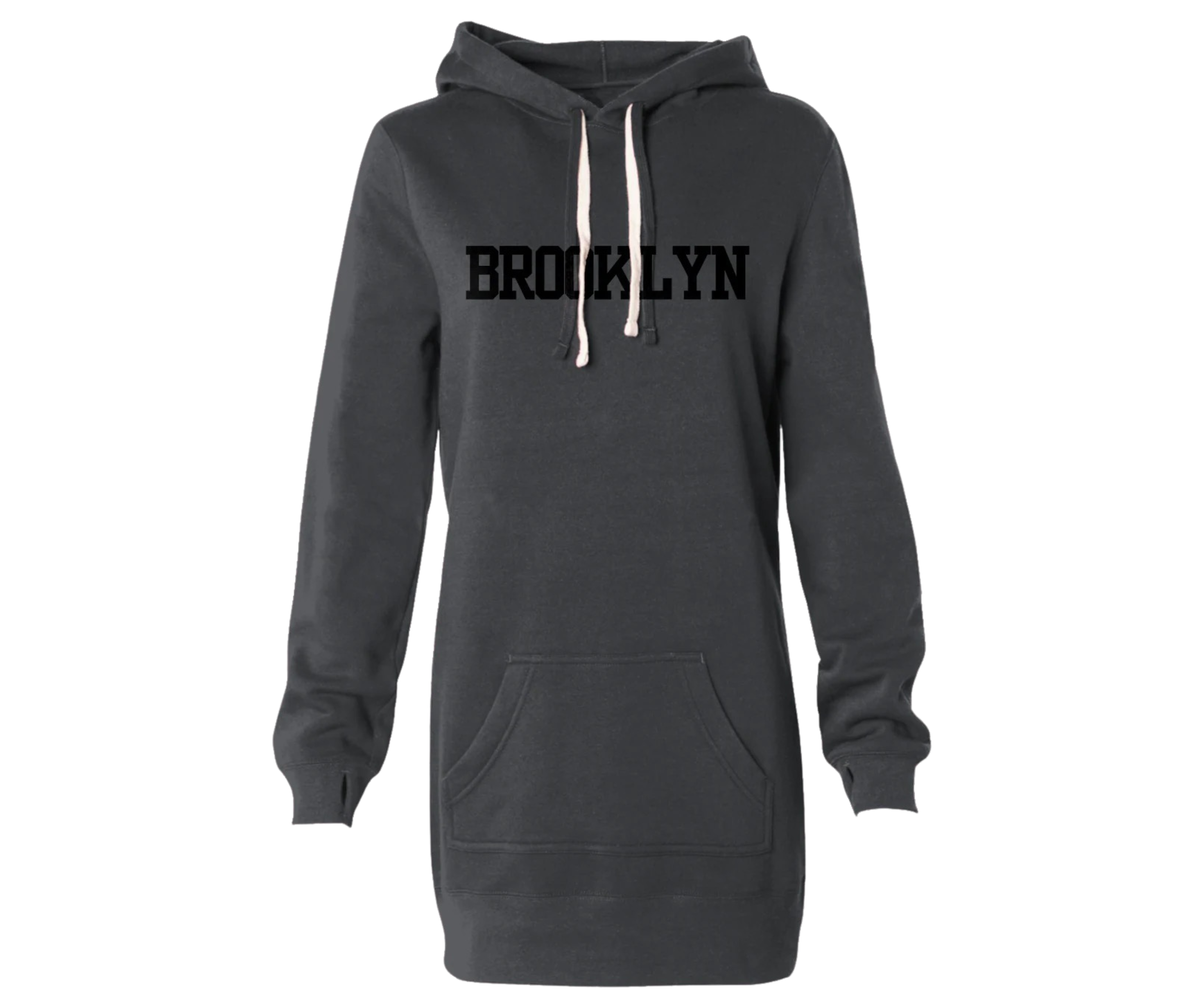 Brooklyn Hoodie Dress With Thumbholes