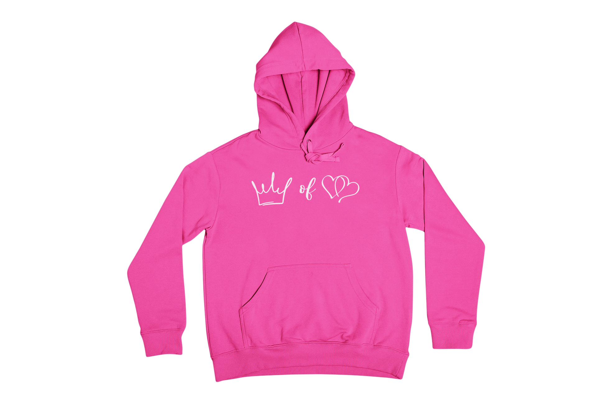 Embroidered Queen Of Hearts Hoodie