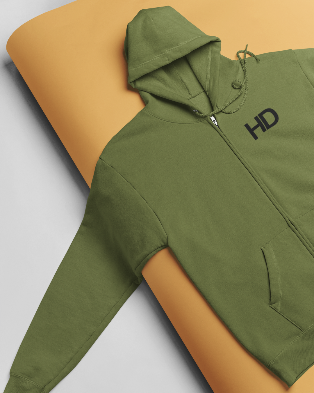 Graphic HD Logo Zip Up Hoodie