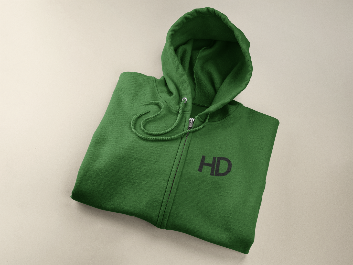Graphic HD Logo Zip Up Hoodie