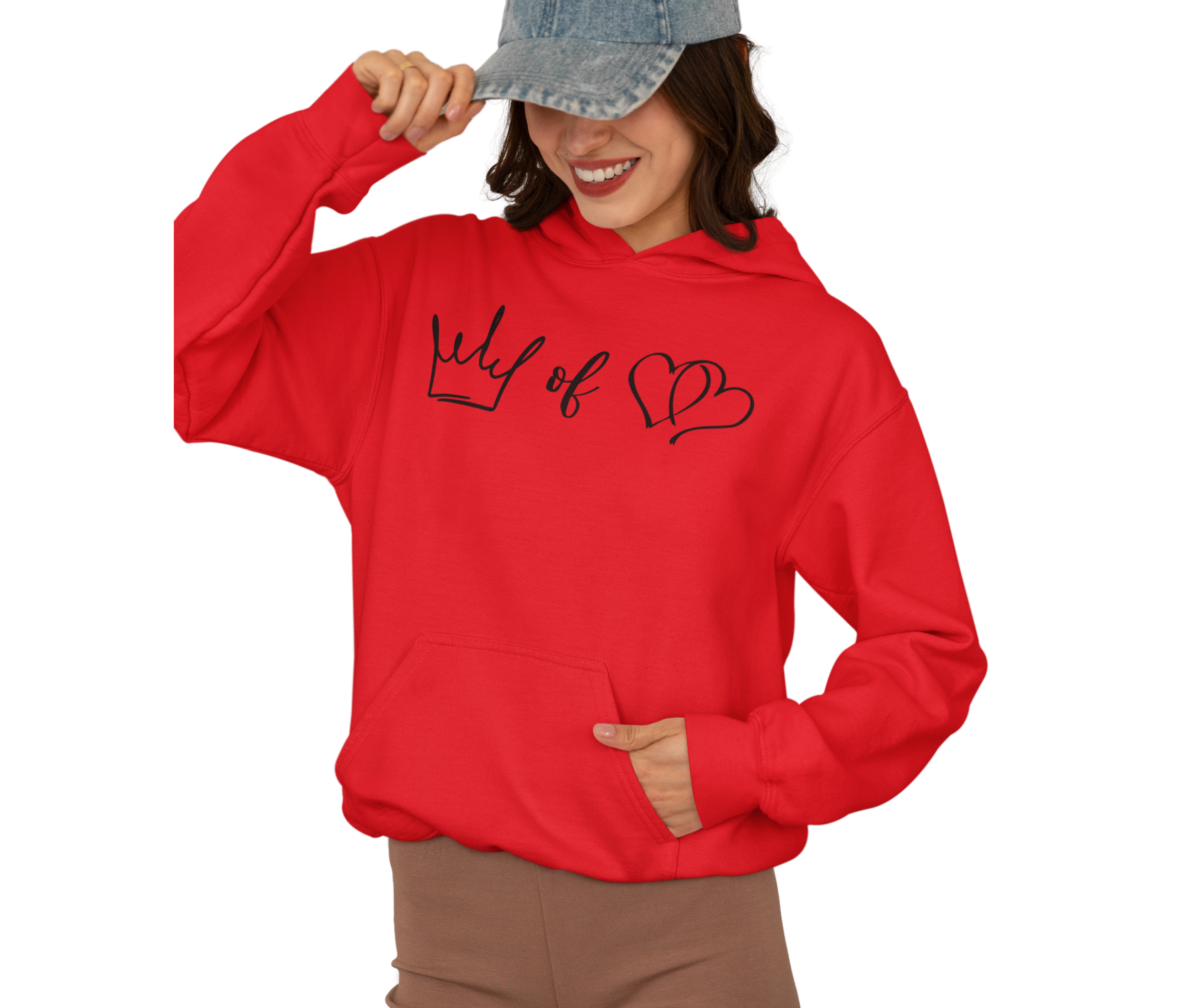 Queen of Hearts Hoodie