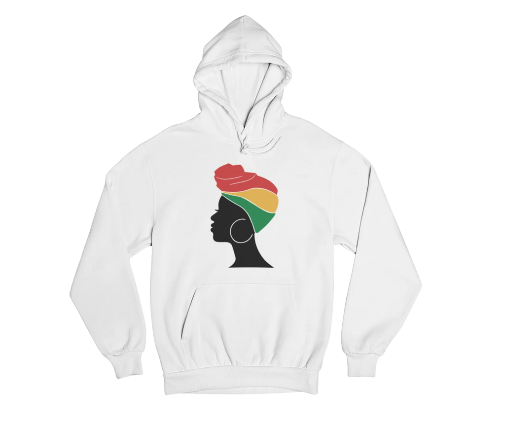 Graphic Headwrap Hoodie