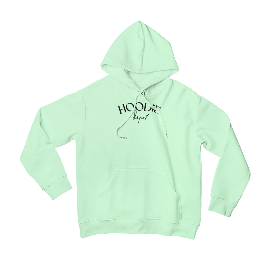 Graphic Hoodie Depot Logo Mint Green