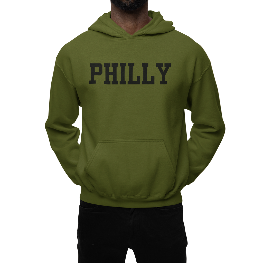 Graphic Print Philly Hoodie
