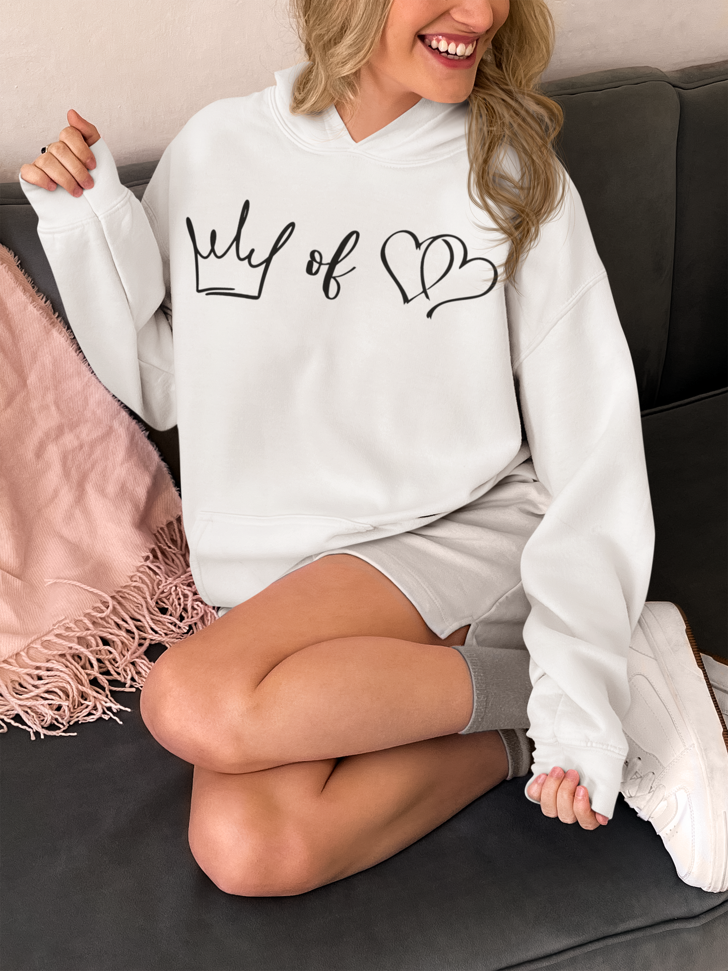 Queen of Hearts Hoodie