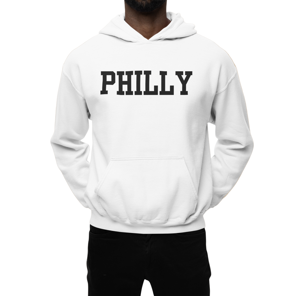 Graphic Print Philly Hoodie