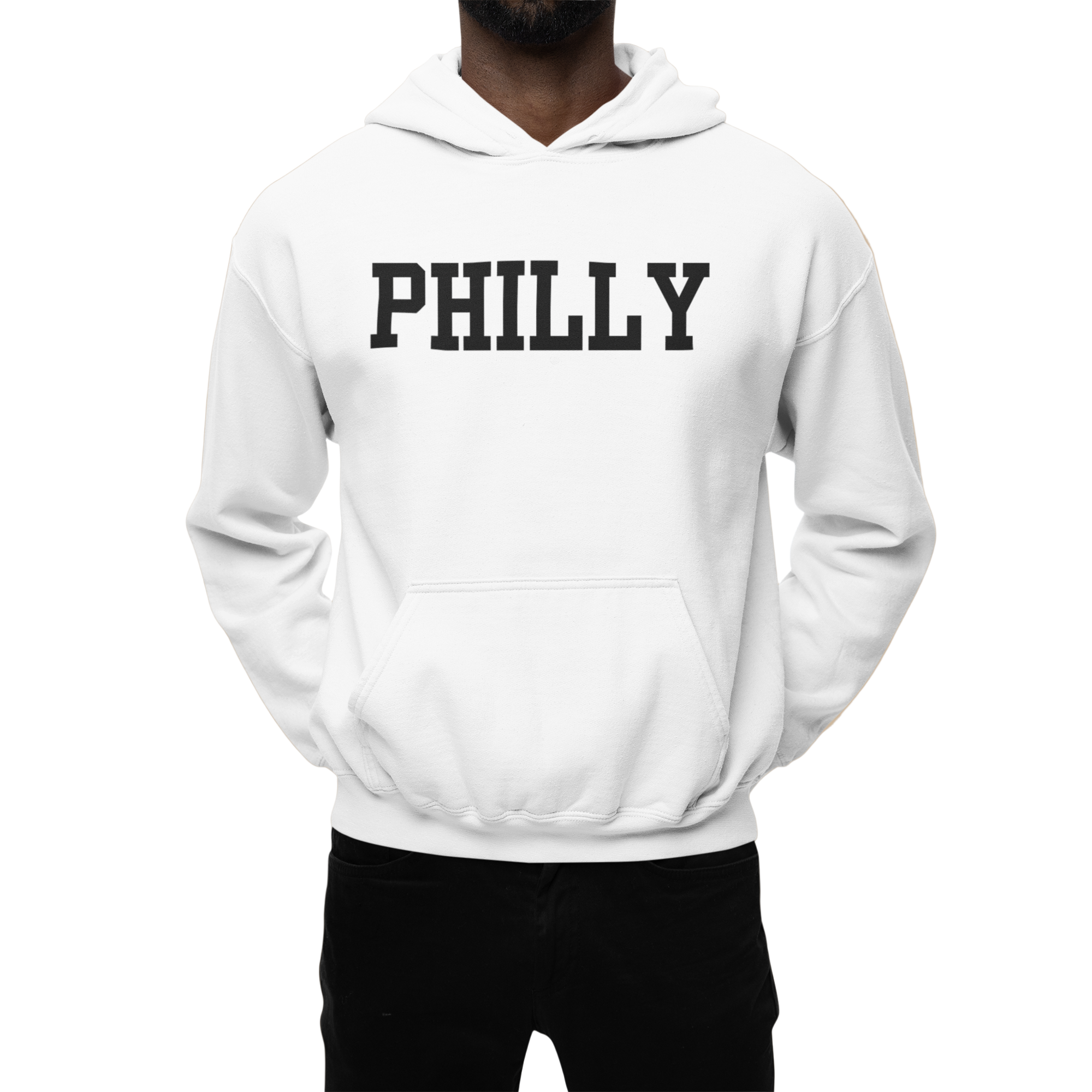 Graphic Print Philly Hoodie